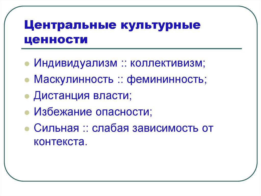 В обществе где культивируется идея индивидуализма. Маскулинность и фемининность. Нравственные принципы коллективизм индивидуализм. Индивидуализм в литературе. Маскулинность-фемининность дистанция власти.