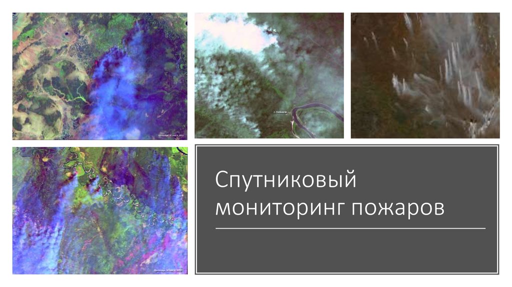 Спутниковый мониторинг пожаров