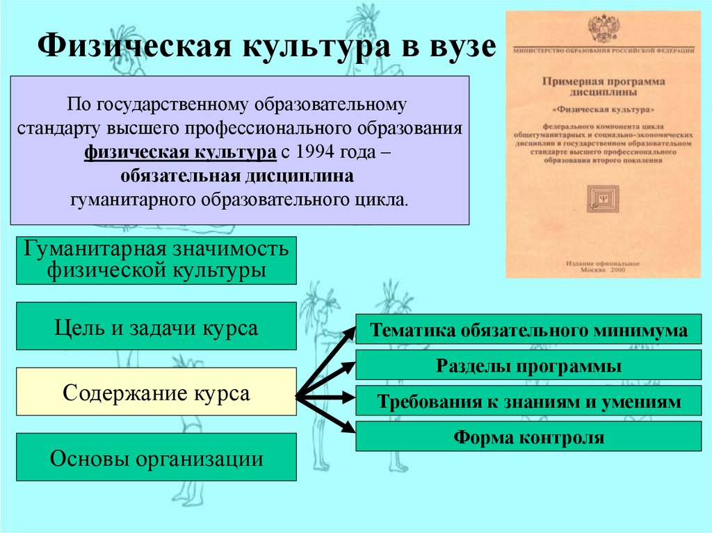 Формирование в вузе. Разделы физической культуры в вузе. Гуманитарная значимость физической культуры. Физическая культура в вузе представлена:. Разделы структура физической культуры.