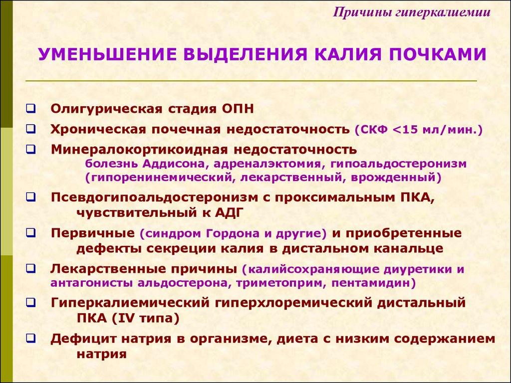 Гиперкалиемия