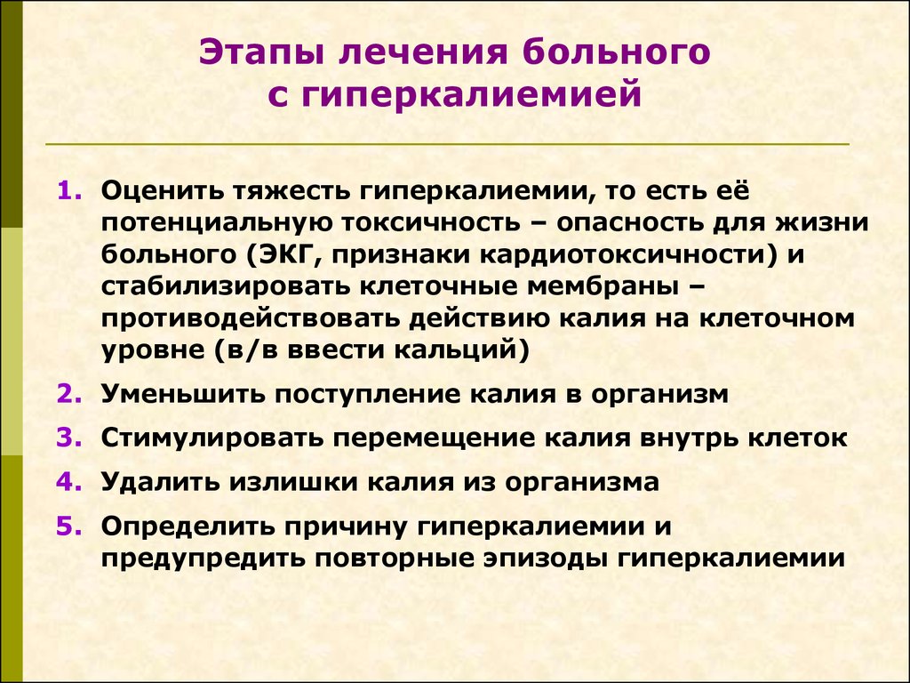 Гиперкалиемия