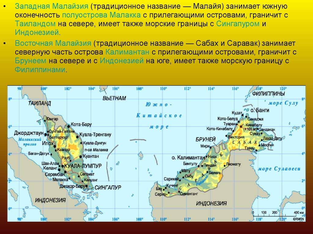 Малайзия политическая. Малаккский полуостров на карте Азии. Полуостров Малакка страны. Малайзия на карте с кем граничит. Малайзия географическое положение границы.