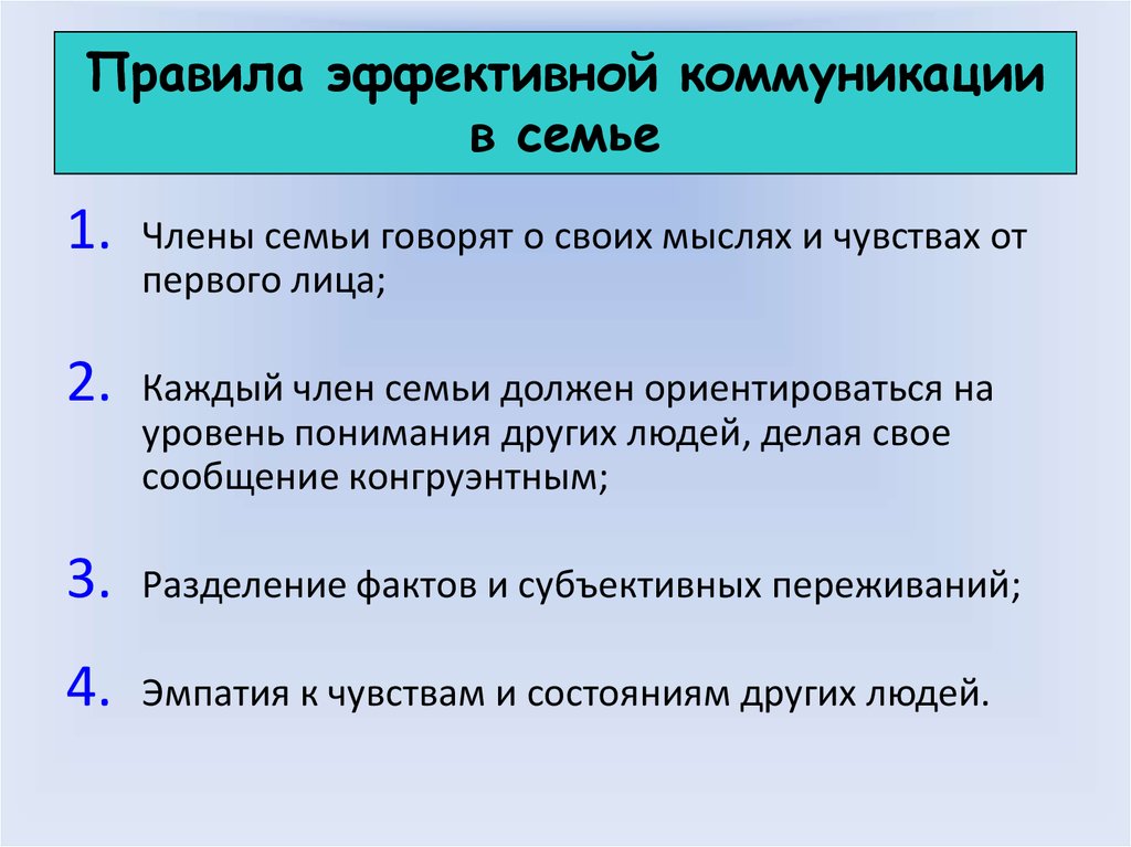 Пункты семьи. Правила коммуникации. Правила эффективной коммуникации. Базовые правила коммуникации. Правила эффективного общения.