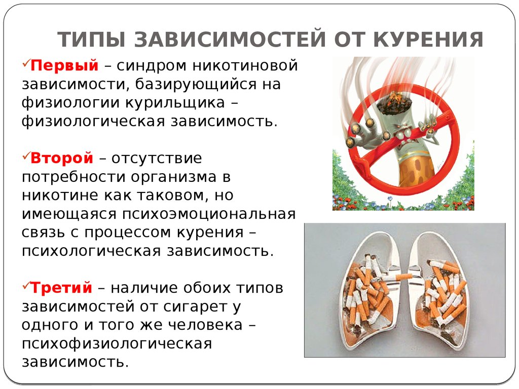 Презентация никотиновая зависимость