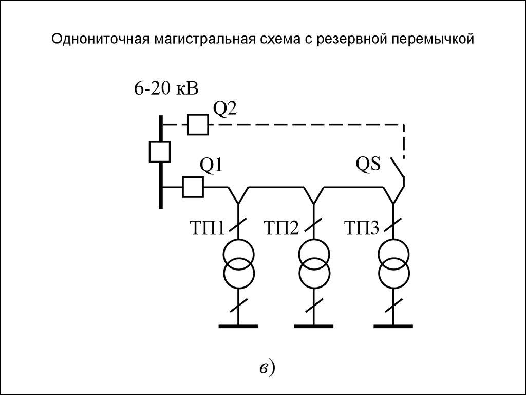 Смешанная схема электроснабжения