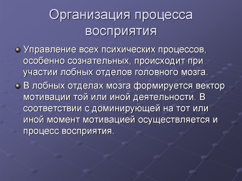 Психика как ориентировочная деятельность. Процесс восприятия. Варианты нарушения восприятия. Современные представления о процессе восприятия. Презентация восприятие отца.