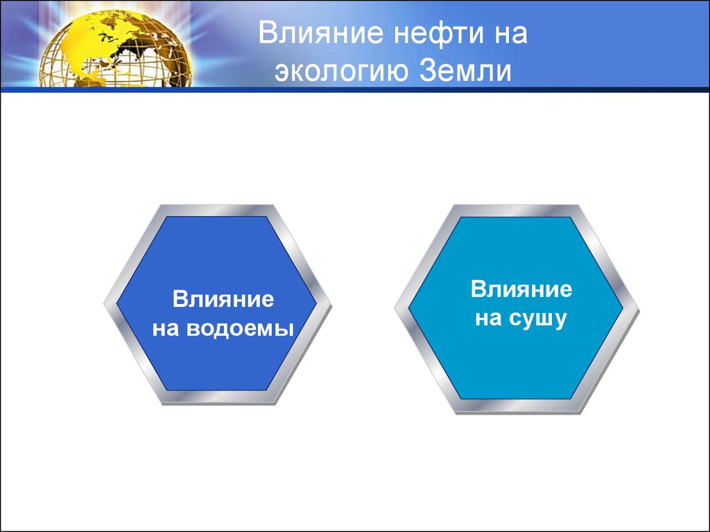 Курсовая работа по теме Воздействие нефти на гидросферу земли 