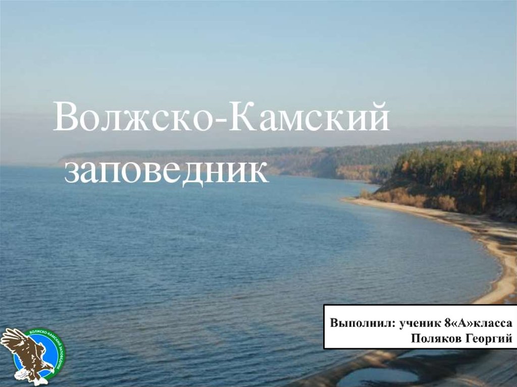 Волжско камский государственный природный биосферный заповедник презентация