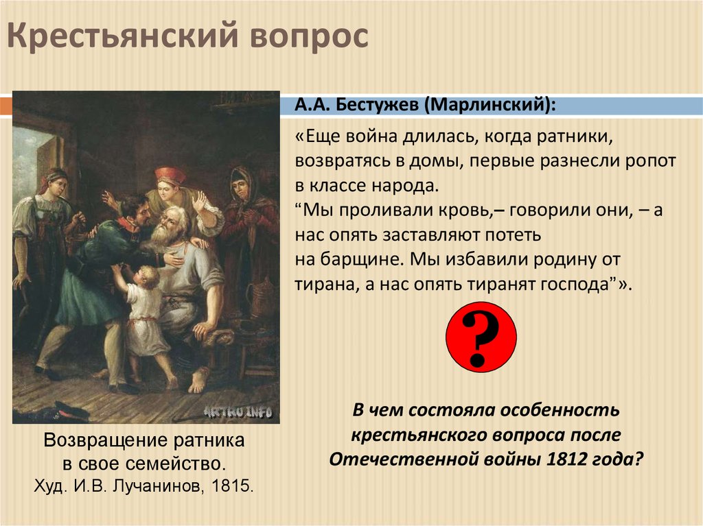 Крестьянский вопрос это. Крестьянский вопрос после войны 1812 года. Крестьянский вопрос в России. Крестьянский вопрос 20 века. Крестьянский вопрос 1815.