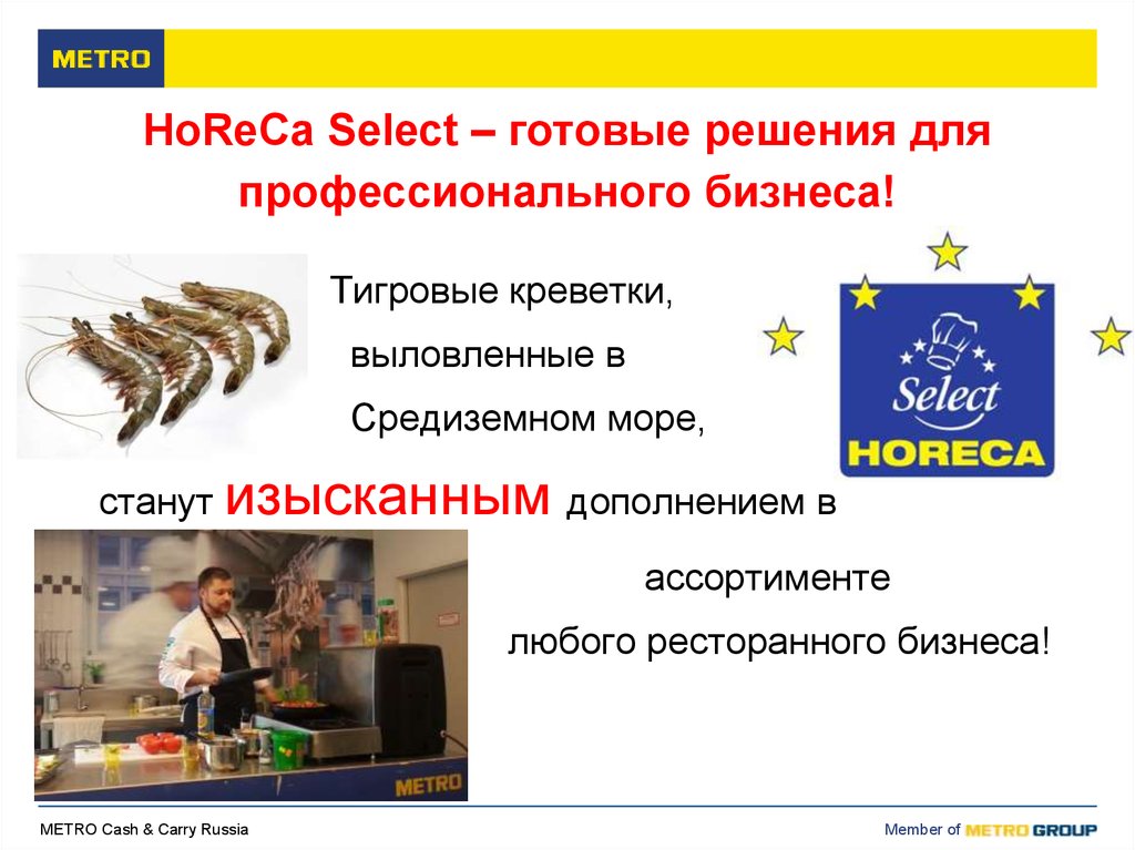 HoReCa Select – готовые решения для профессионального бизнеса!