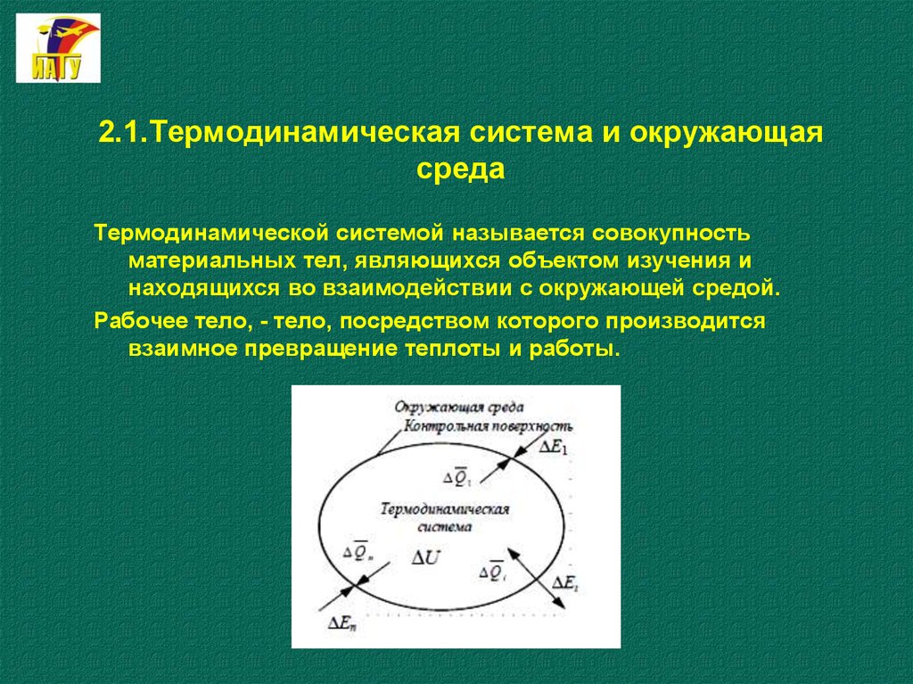 Системой называется совокупность. Термодинамическая система и окружающая среда. Термодинамическая система. Окружающая среда в термодинамике это. Взаимодействие системы с окружающей средой.