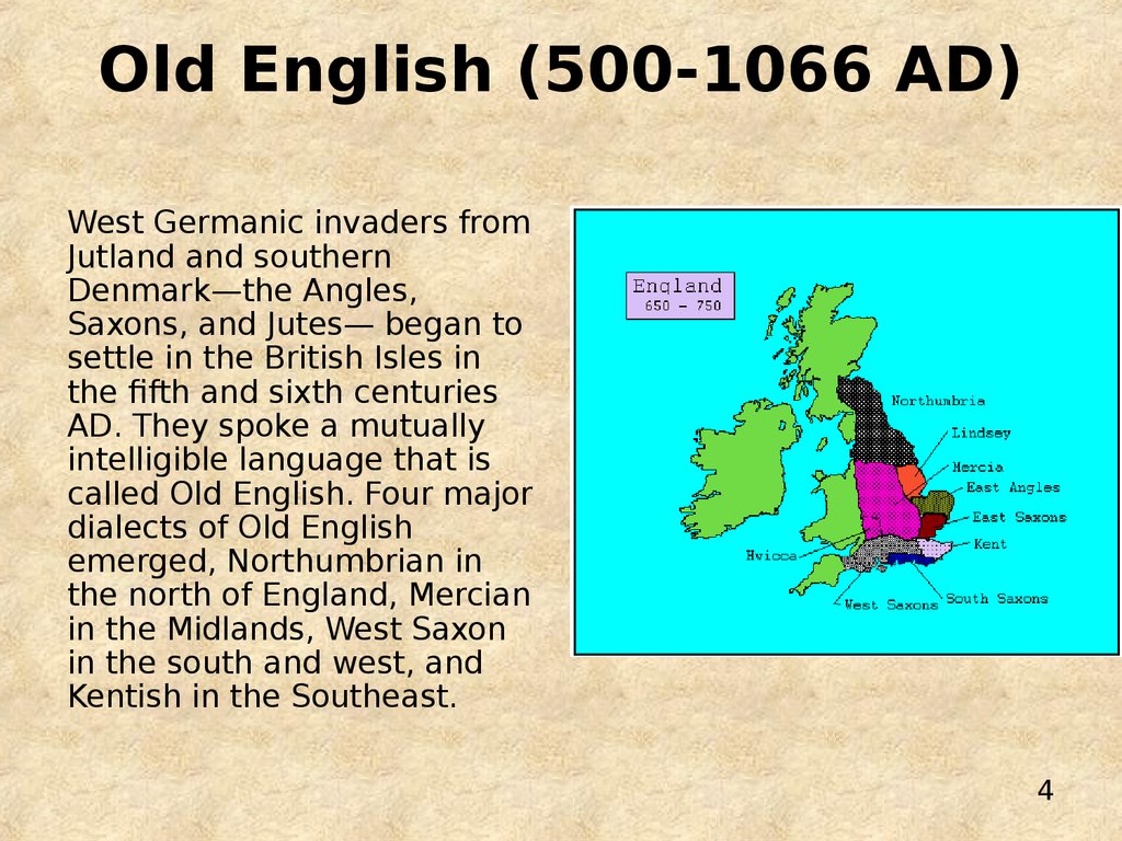 A Brief History Of The English Language 