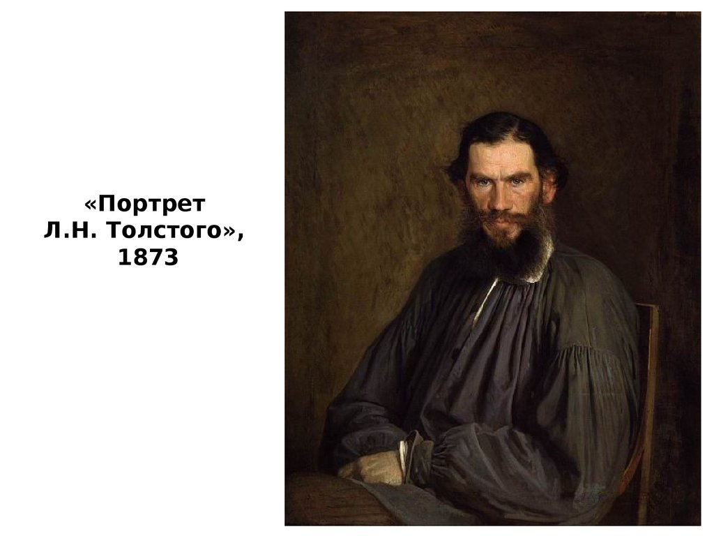 «Портрет Л.Н. Толстого», 1873