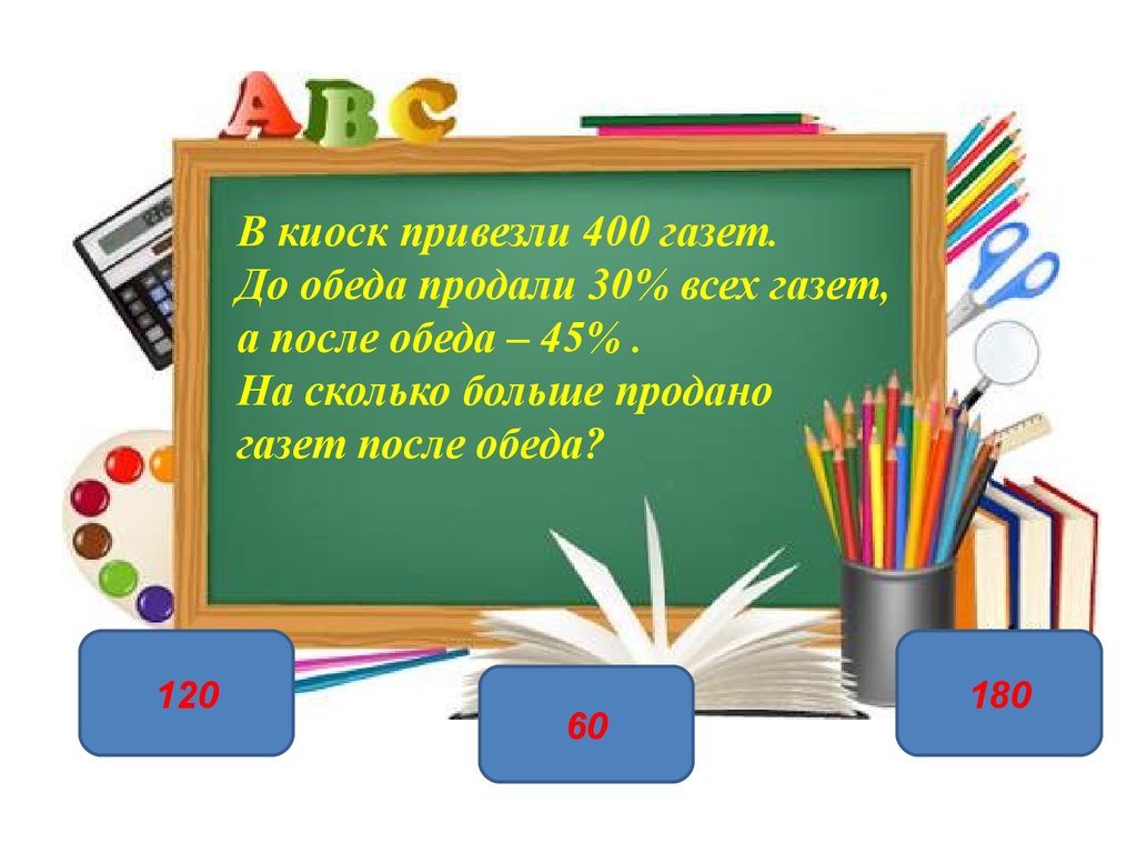 В киоск привезли газеты