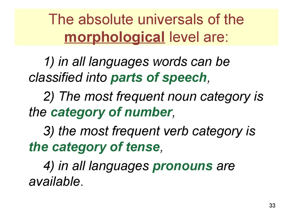 Into parts. Morphological Level. Morphological classification of languages. Morphological Typology Types. Linguistic Typology Types.