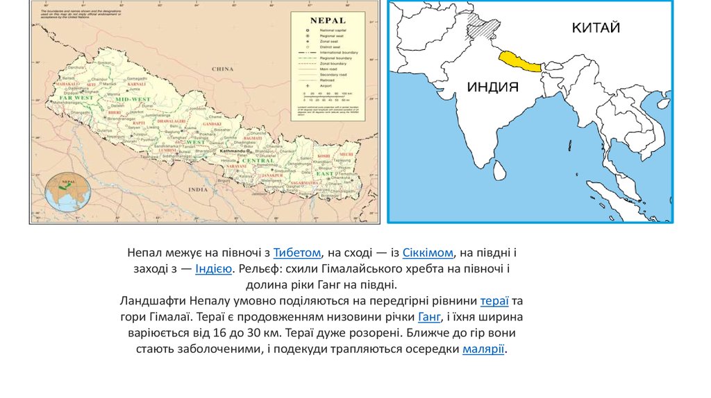 Презентация по стране непал