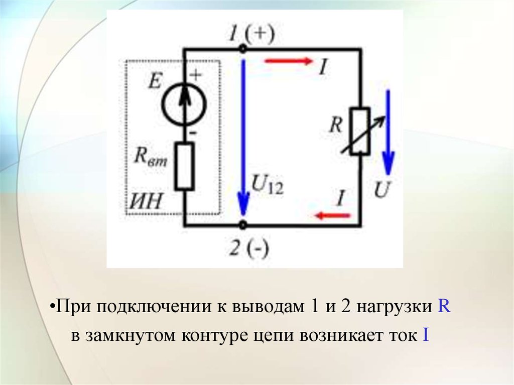 Цепи тока нагрузки. В линейной электрической цепи постоянного тока e 15 r0 4 11. Линейные электрические цепи постоянного тока. Замкнутая цепь электричество. Замкнутый контур электрической цепи.