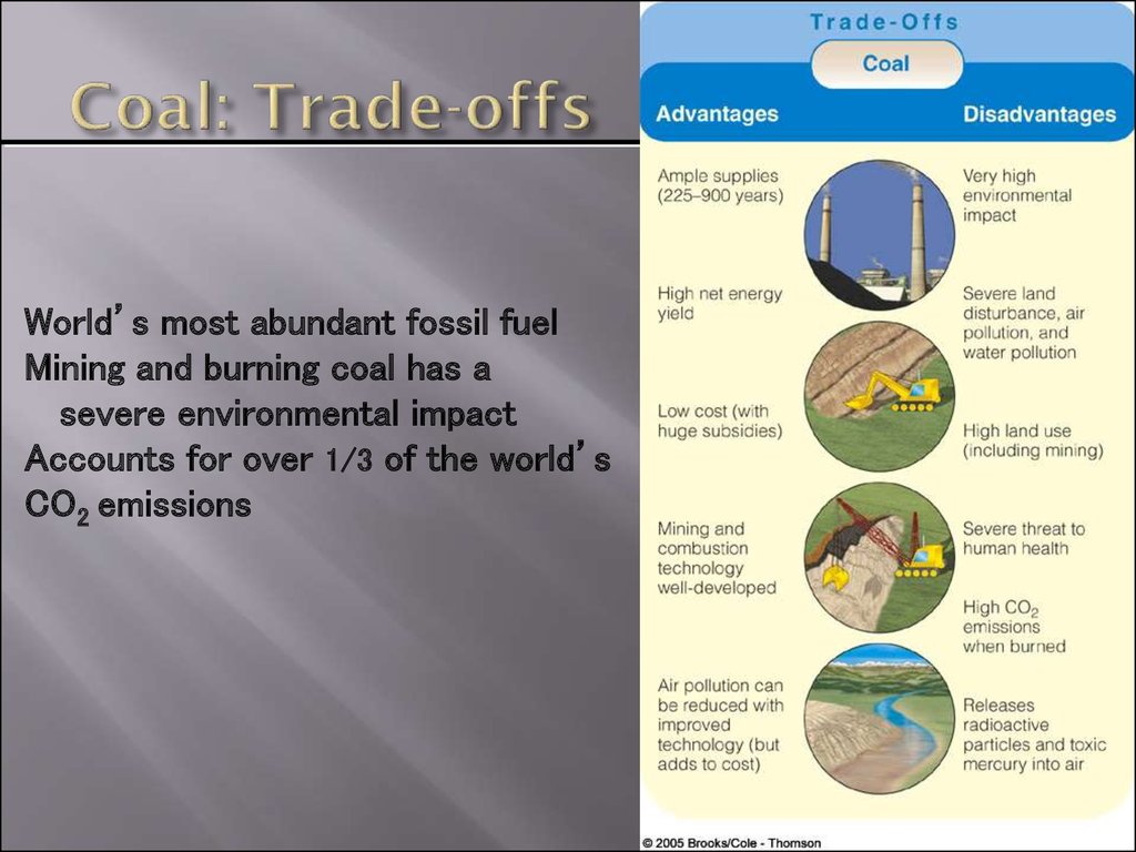 Coal: Trade-offs
