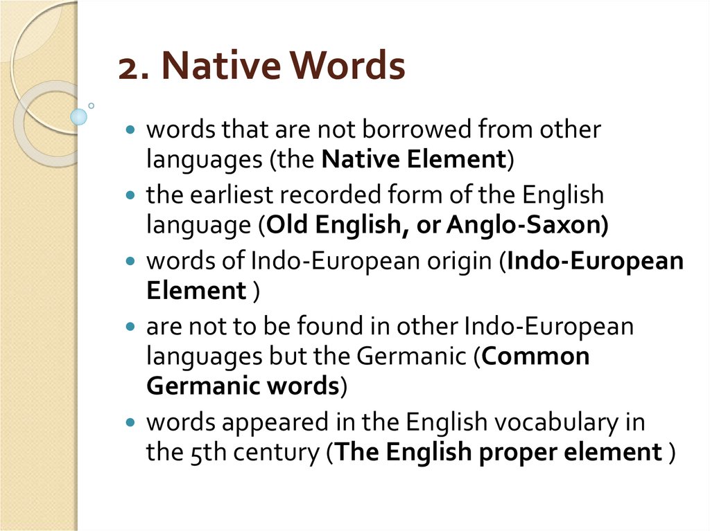 Native english. Native Words. Native Words in English. Native English Words examples. Native Words in the English Vocabulary.