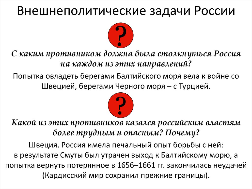 Внешнеполитические задачи в период петра 1. Задачи внешней политики. Внешнеполитические задачи Руси.