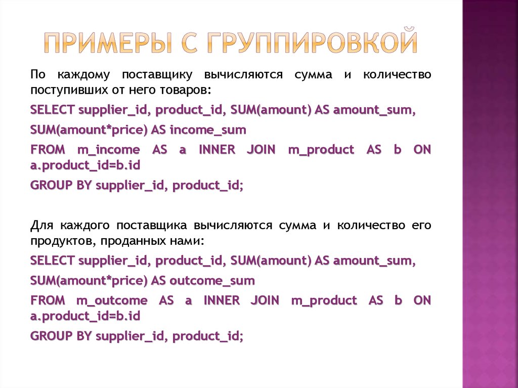 Поступление числа
