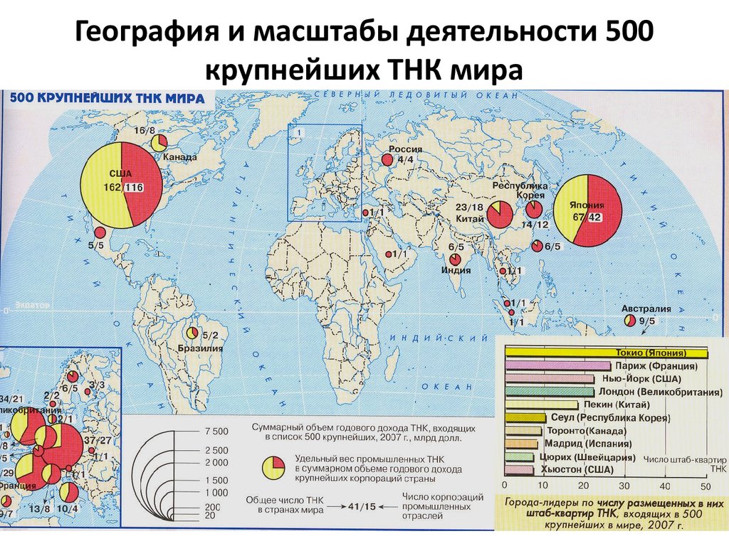 Машиностроение мира карта