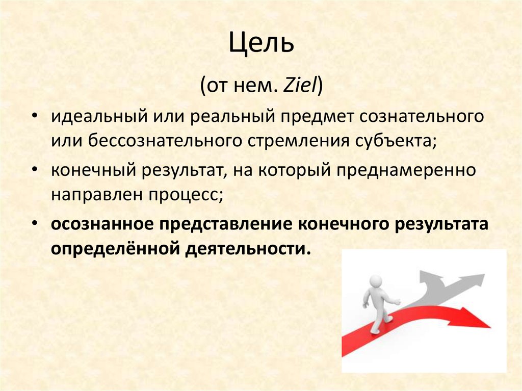 Сознательная цель. Осознанное представление конечного результата деятельности – это. Конечный результат, на который направлен процесс труда, называется. Цель это сознательный образ. Идеальное представление о конечном результате обучения называется.