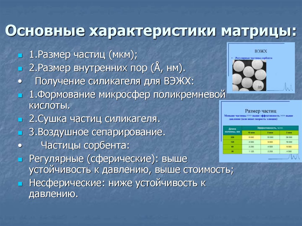 Матричные изображения определение основные характеристики матрицы области использования