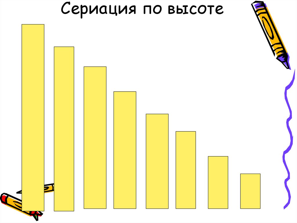 Близко величина. Сериация для дошкольников. Сериация это в математике для дошкольников. Сериационный ряд по величине. Сериация предметов это.