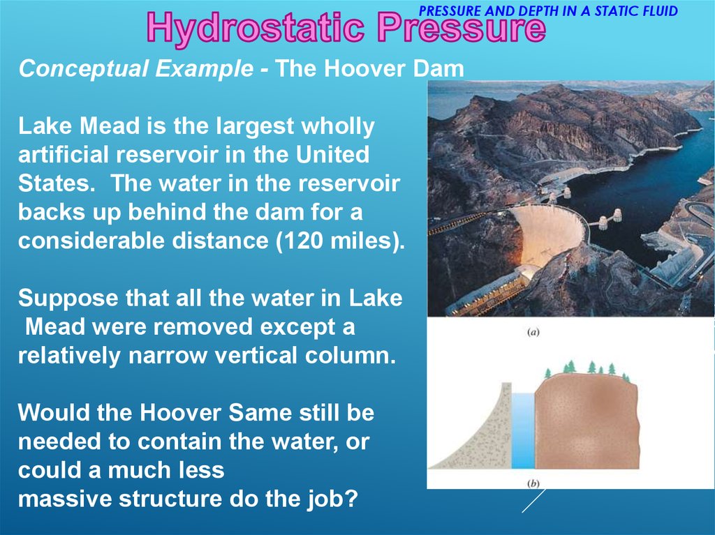 Pressure and Depth in a Static Fluid