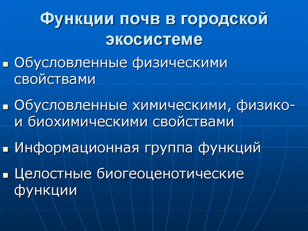 Городская экосистема презентация