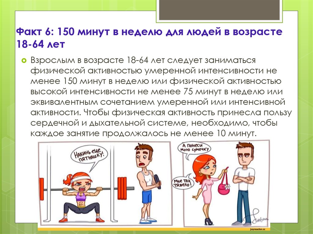 150 мин. 150 Минут физической активности в неделю. Факты о физической активности. Физическая активность 150 минут. Интересные факты о физических упражнениях.