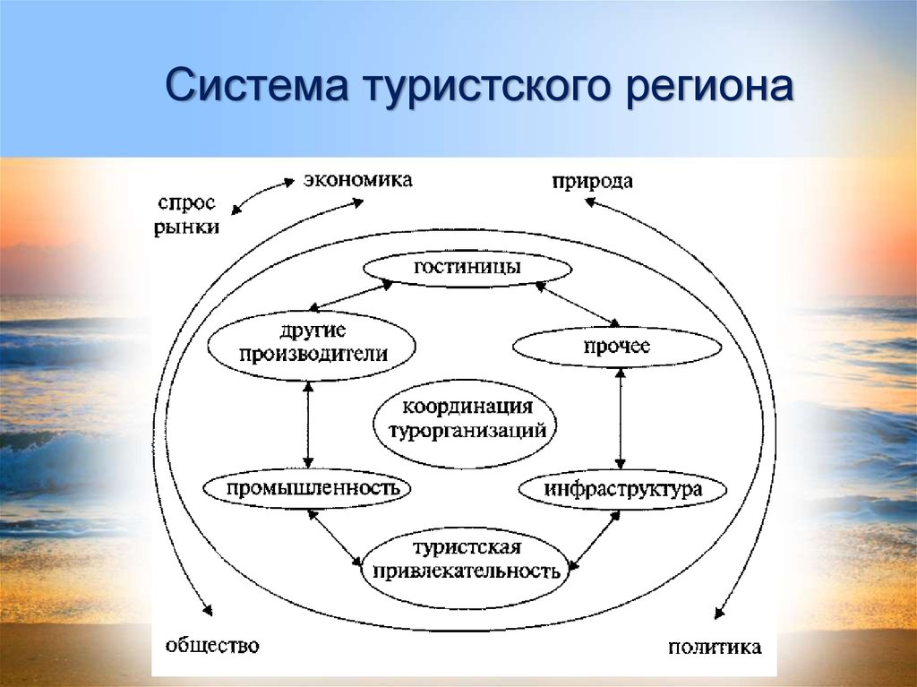 Система регион. Система туристского региона. Туристическая привлекательность регионов. Система для туризма. Схема система туризма.