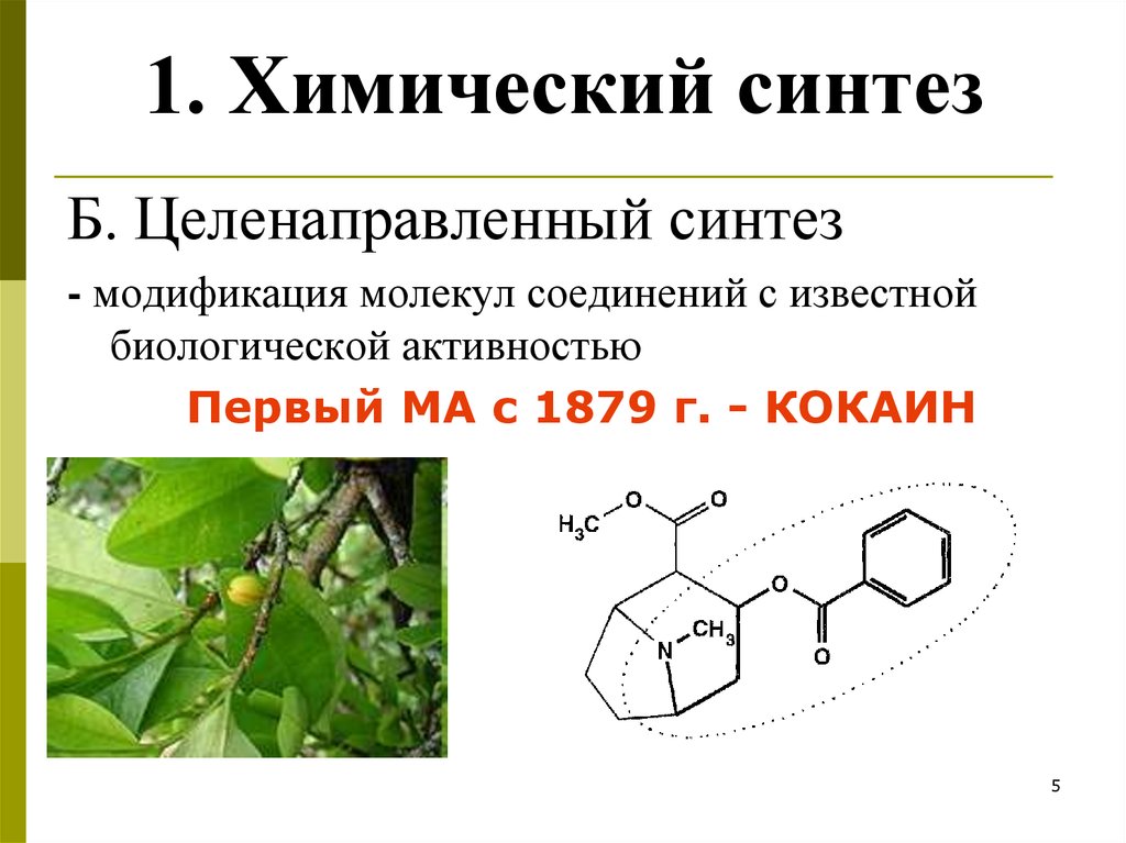 Синтез в химии