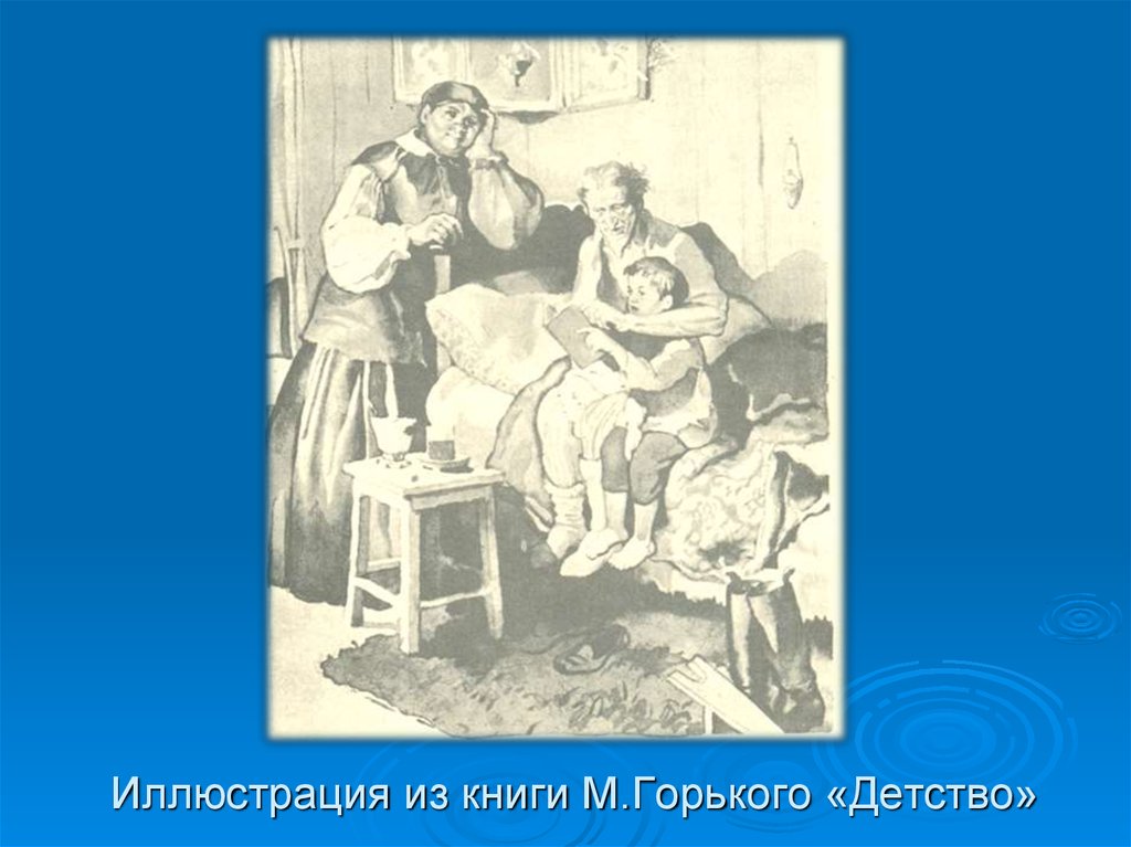 Какие события проиллюстрировал художник б а дехтерев озаглавьте рисунки рассказ детство