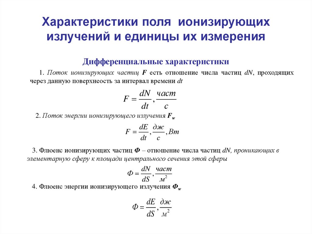 Какой характеризует ионизирующее излучение