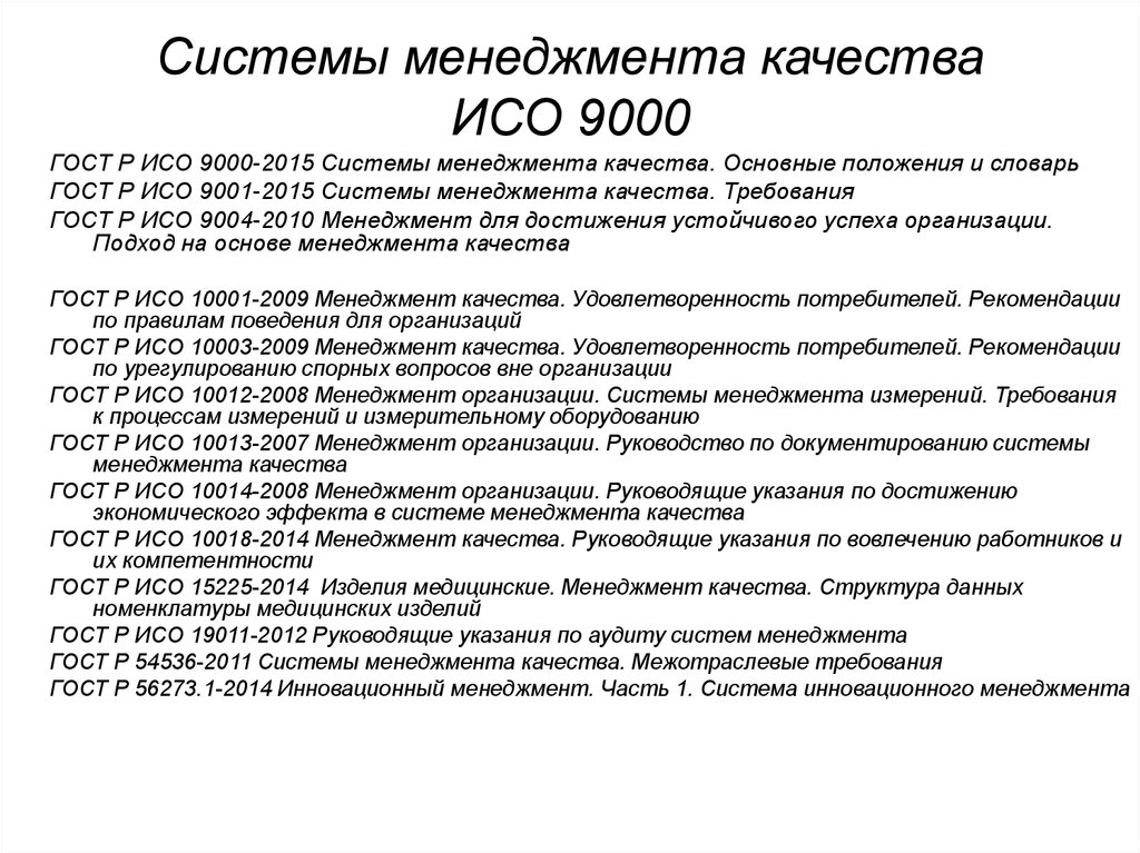 Система государственных стандартов. Структура ГОСТ Р ИСО 9000-2015. Положения стандартов ИСО 9001:2015. Принципы менеджмента качества ИСО 9000 2015. СМК 9001-2015 стандарт.