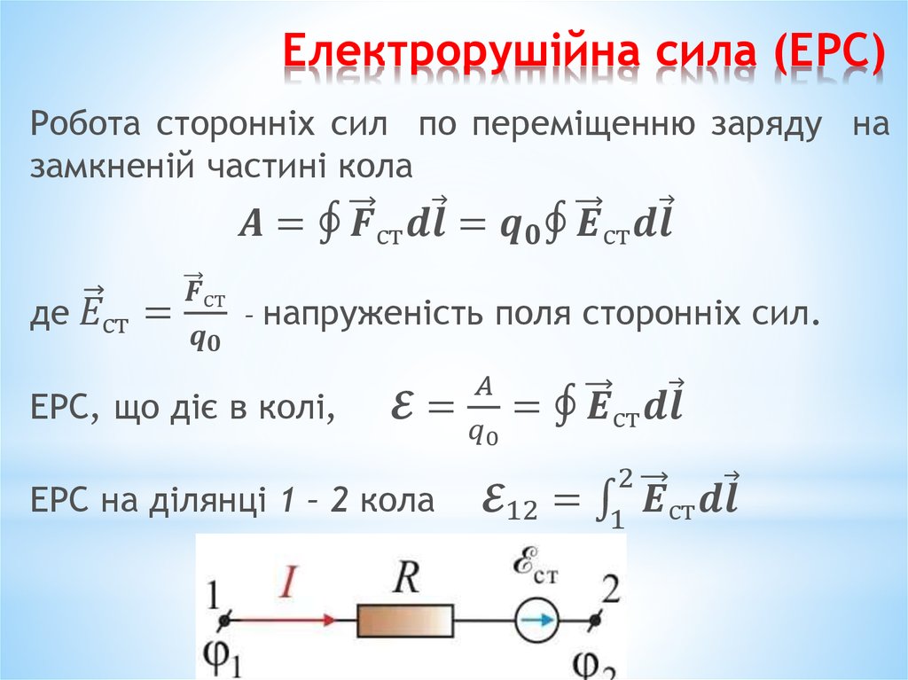 Електрорушійна сила (ЕРС)