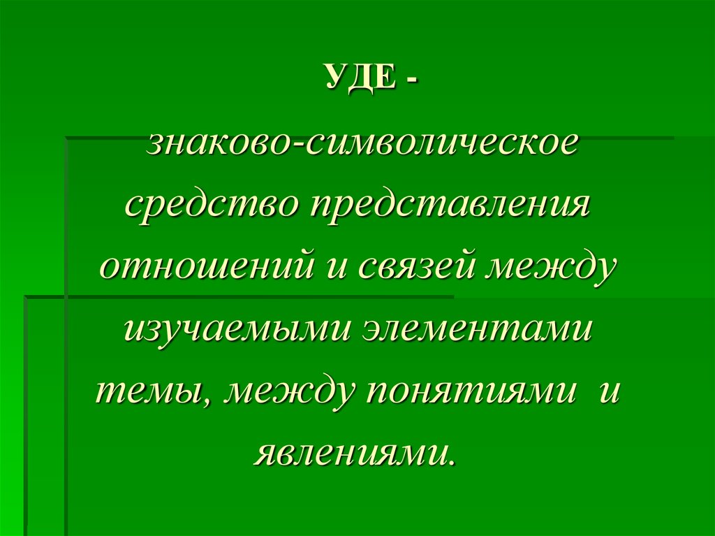 Между изучать. Средства символизации.