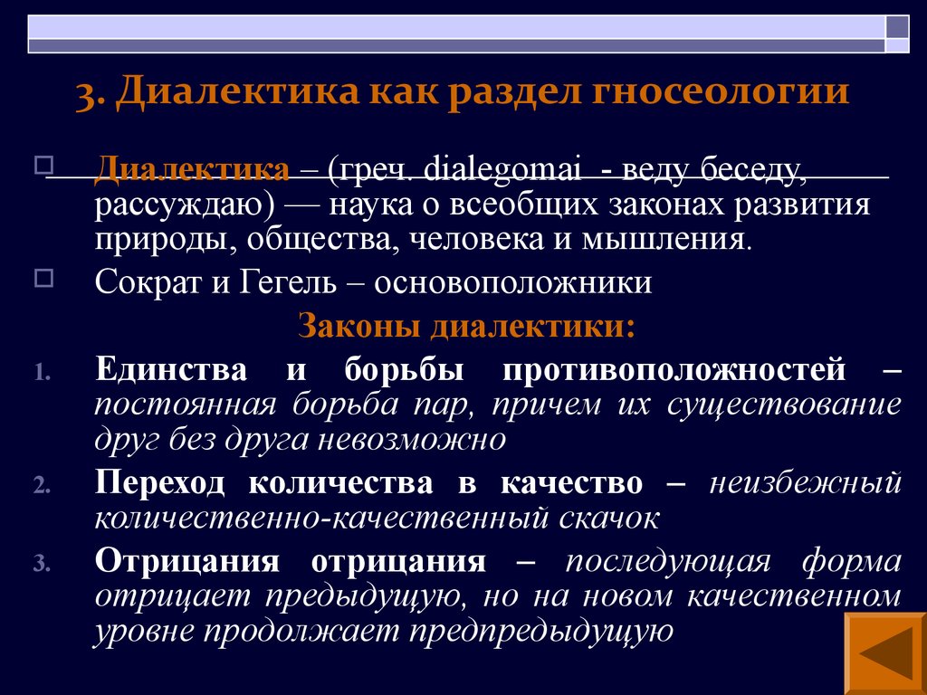 Диалектика картинки для презентации