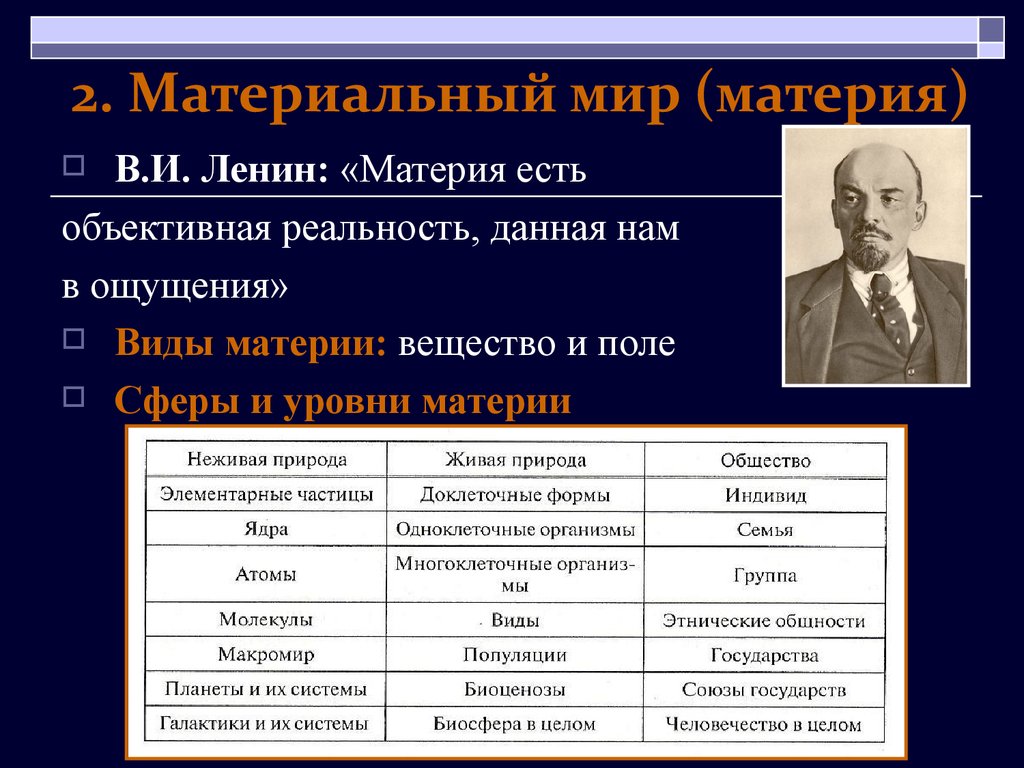 Существенное развитие получает дефиниция материи в