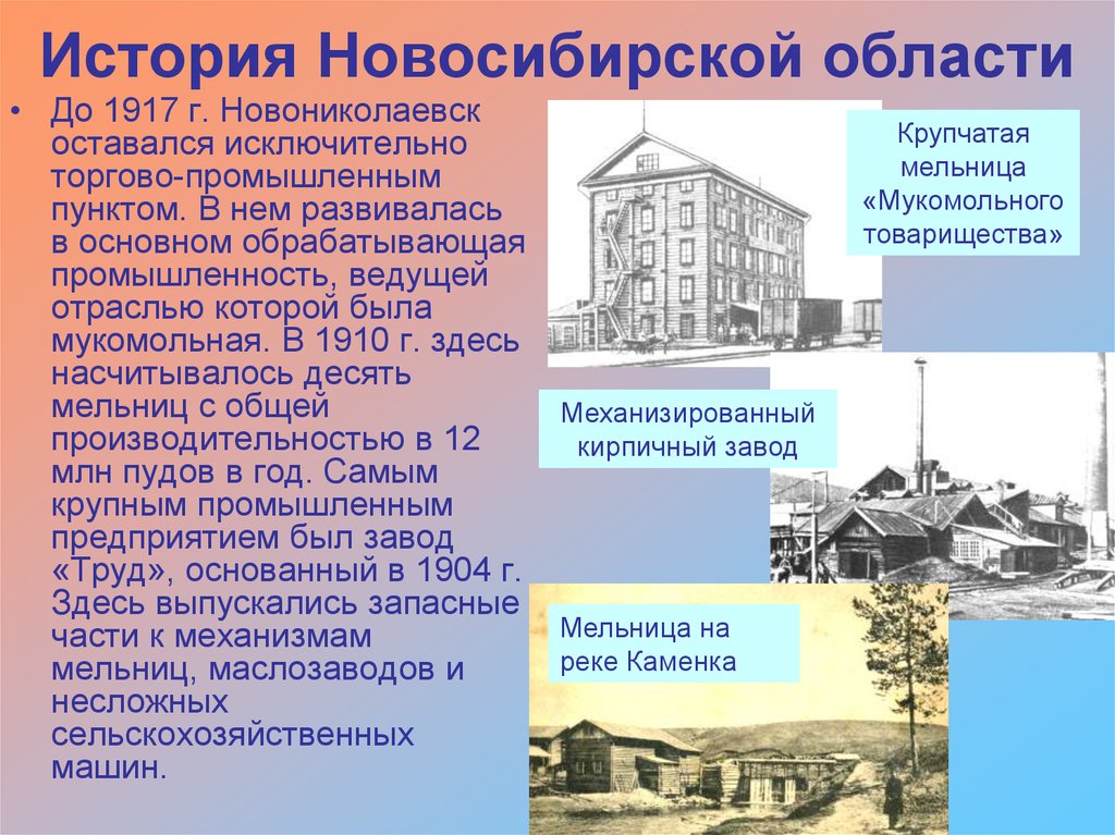 История Новосибирской области