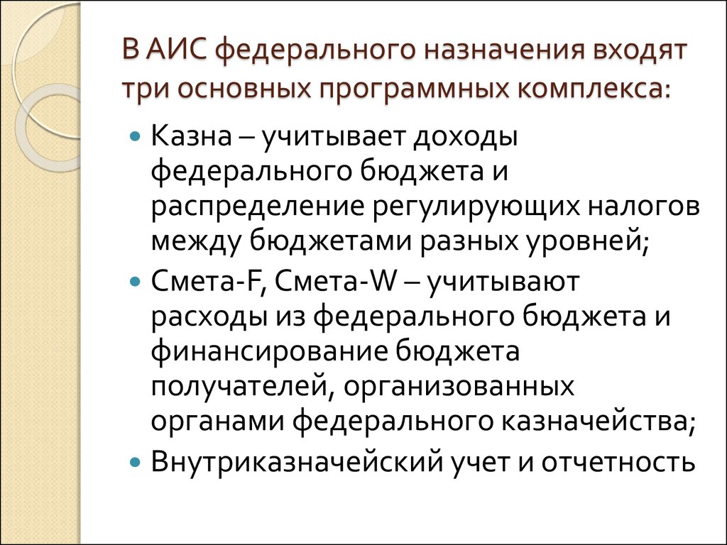 Назначение аис. Федерального назначения. АИС федерального собрания. Орган регулирования налогового учета. Да федерального назначения.