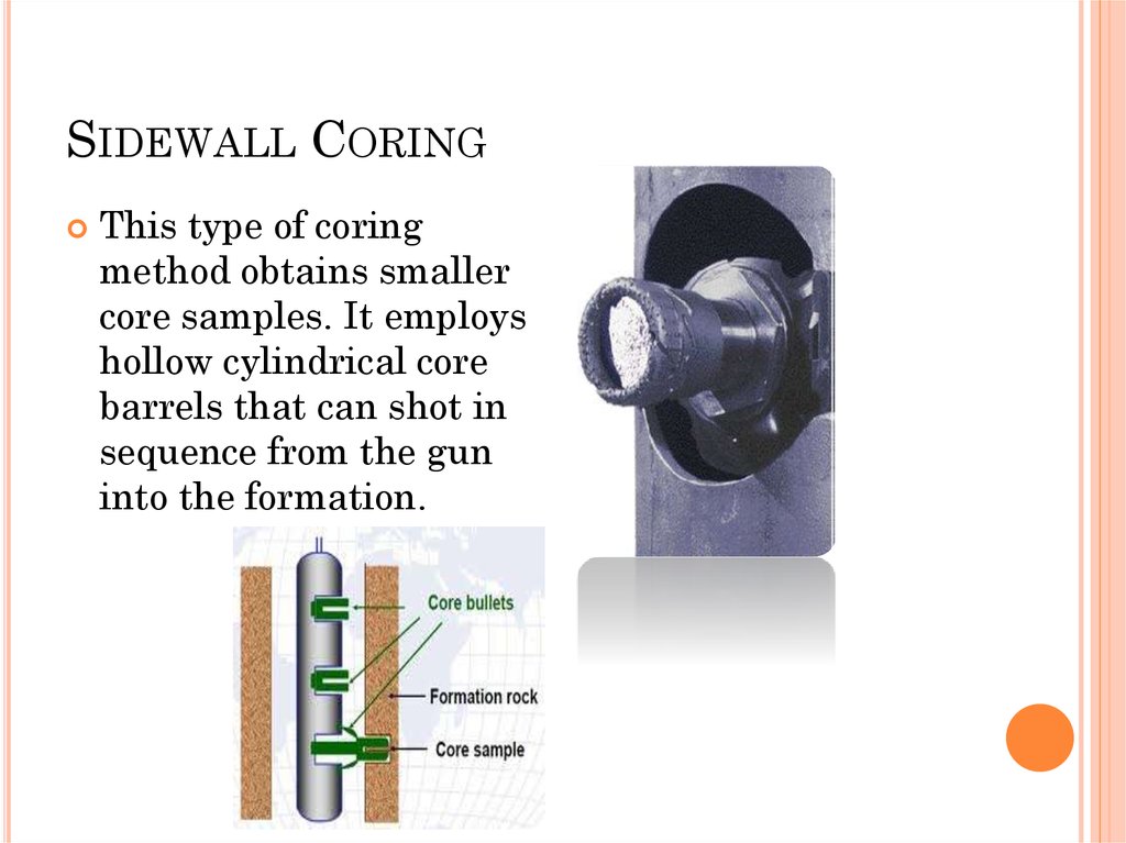 Sidewall Coring