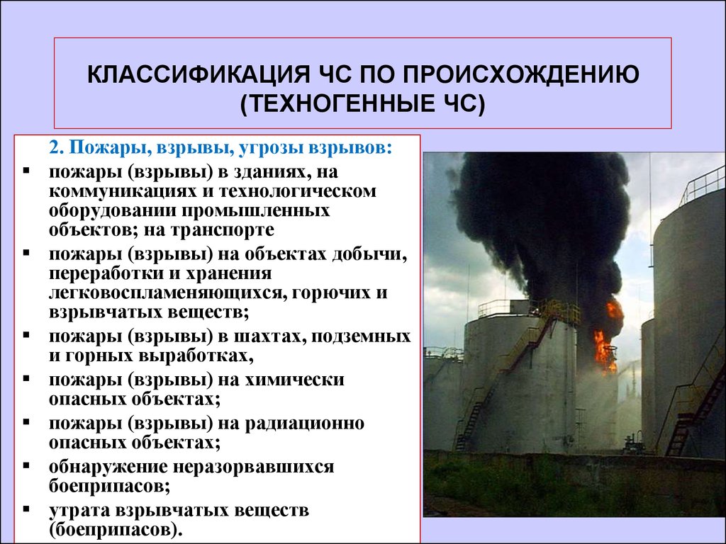 Чрезвычайные ситуации угрожающие безопасности окружающей среды презентация