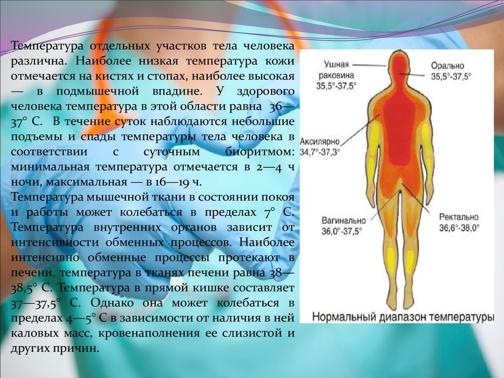 Схема температура