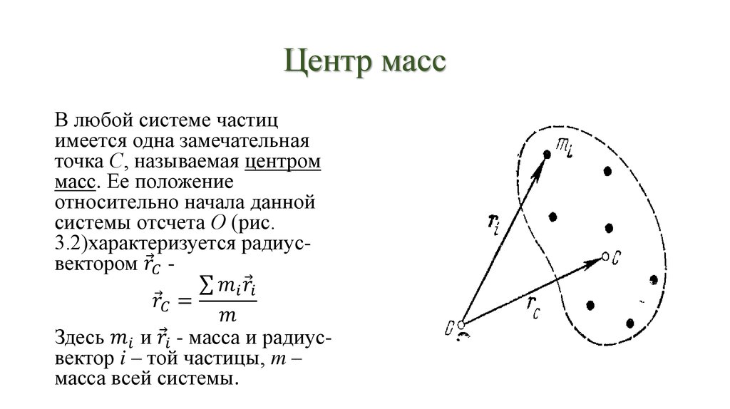 Центр масс шара. Нахождение центра масс системы. Формула центра масс системы. Центр масс системы тел формула. Центр масс двух точек.