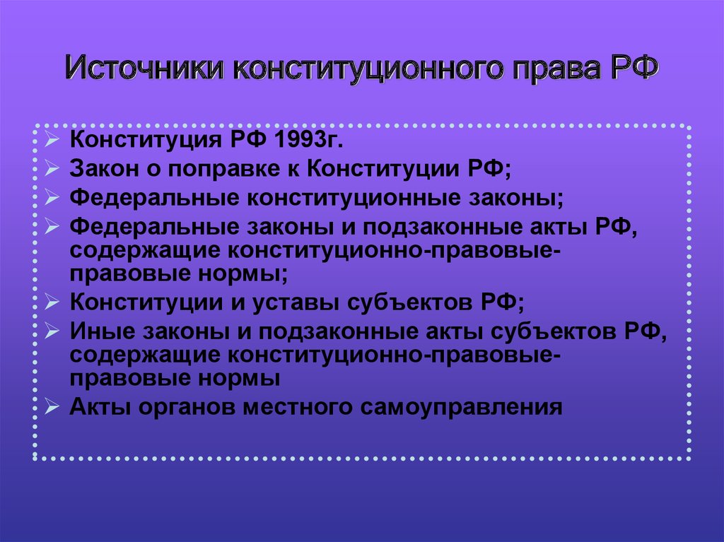 Вам предложено подготовить презентацию о системе российского права что из перечисленного может