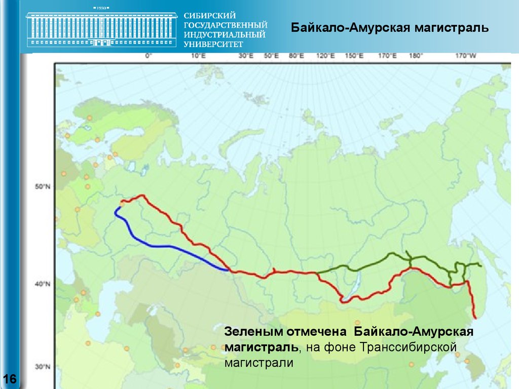 Характеристика байкало амурской магистрали по плану 9 класс