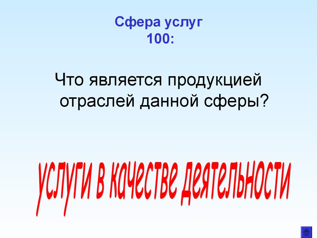 Своя игра. Характеристика хозяйства, промышленность - презентация онлайн